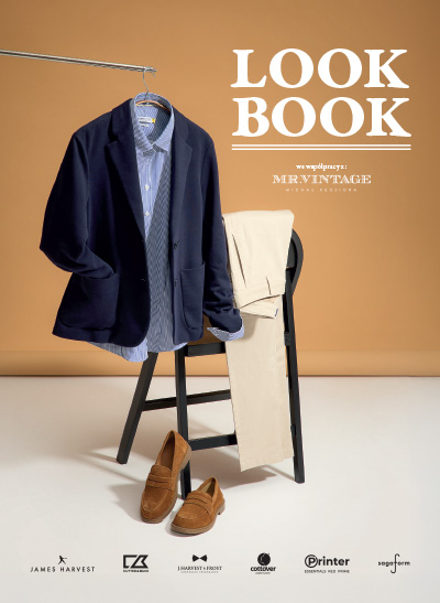 Okładka Lookbook Texet x MrVintage